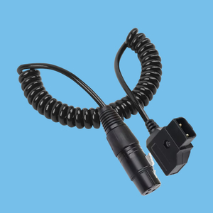 D-tap to 3-core XLR XLR connecting cable