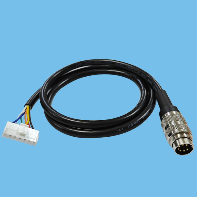 7-core M16 assembled aviation plug