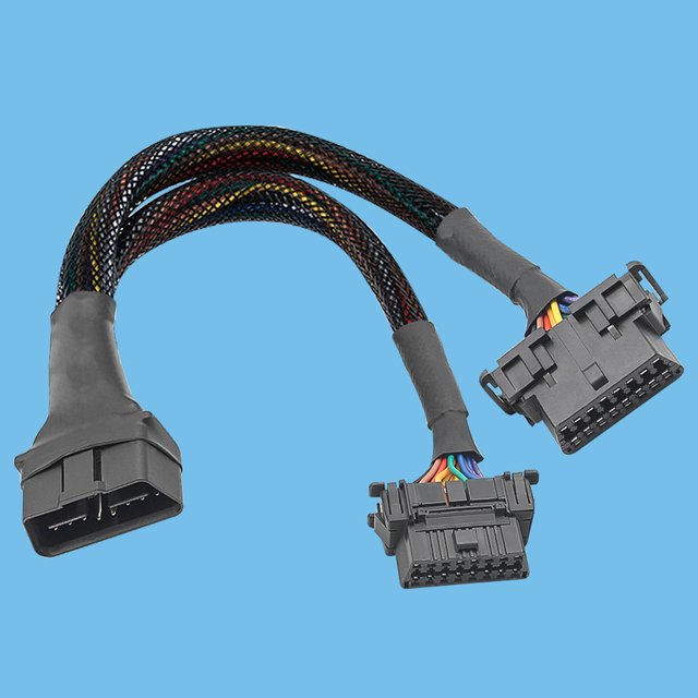 All copper core flame retardant OBD2 connecting wire