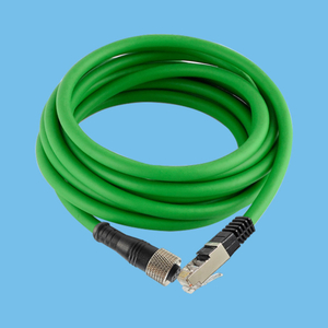M12 to RJ45 connecting cable
