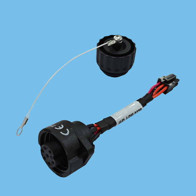 Aviation waterproof plug to 6p plug-in connection cable