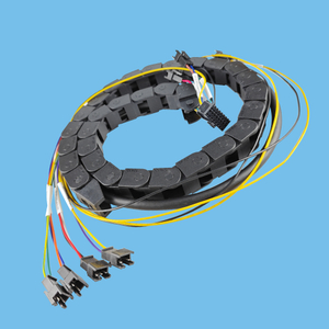 Customized wiring harness for drag chain walking