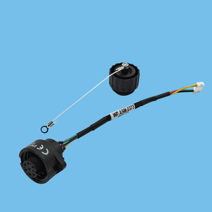 Aviation waterproof plug to 4p plug-in connection cable