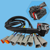 Customized wiring harness and cable components for automobiles