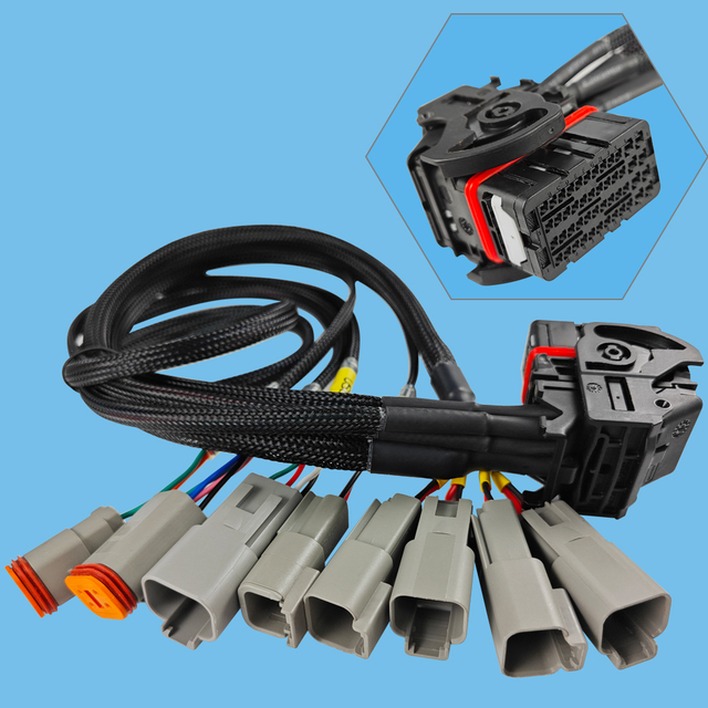 Customized wiring harness and cable components for automobiles