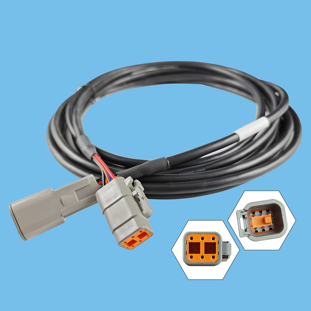 DTm06-6s male and female connector wire