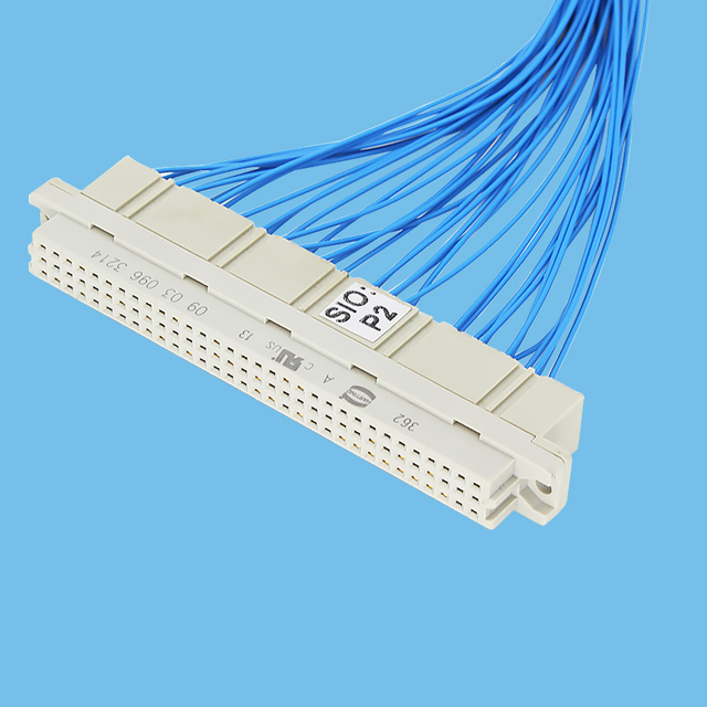 DIN connector HIRTING 96PIN industrial cable
