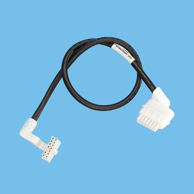 Wire harnesses for weeding robots