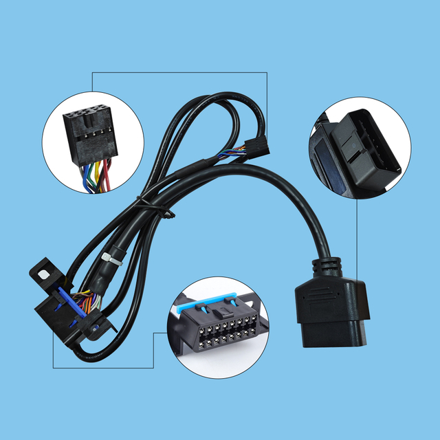 Expansion of diagnostic connection line for automotive OBD interface