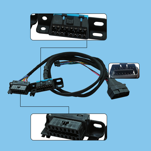 OBD2 car GPS/diagnostic equipment connection line