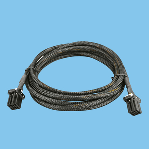 8-pin plug-in wiring harness - tape braiding