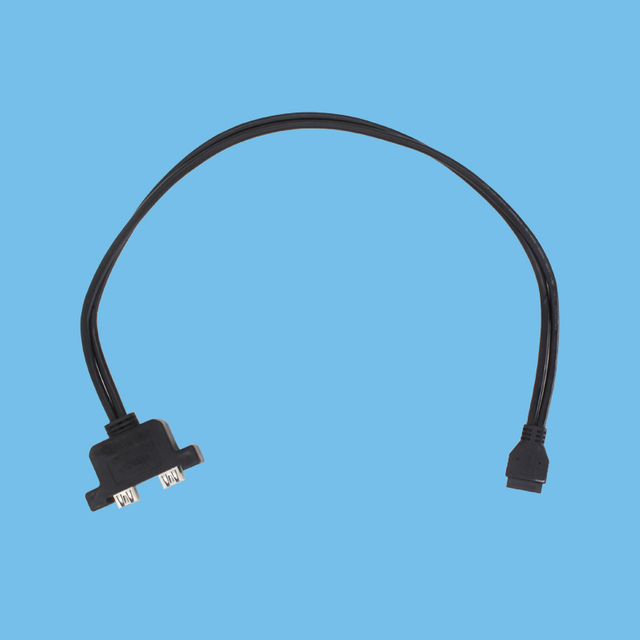 USB-3.0-USB-A-Female Dual ---20PIN