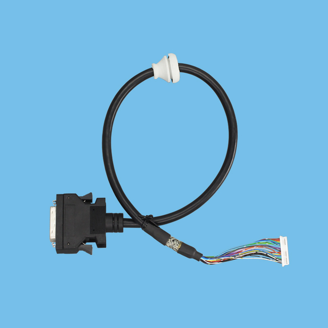 HPDB 50 PIN male Formed clamping type 360 degree EMI protection
