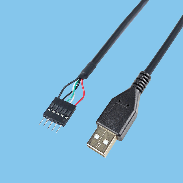 USB male to DuPont 5P male wire harness
