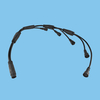 Series M10- Three-core waterproof connector custom wiring harness