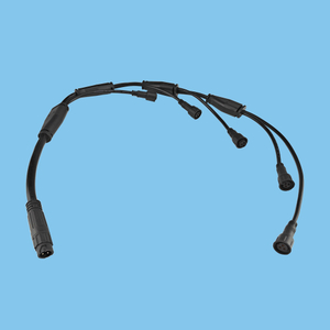 Series M10- Three-core waterproof connector custom wiring harness