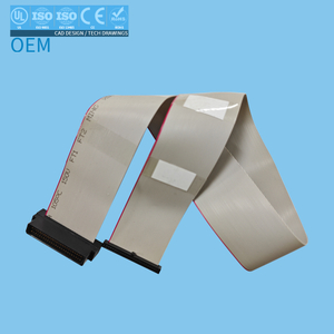 Customized SCSI 50P IDC ribbon cable