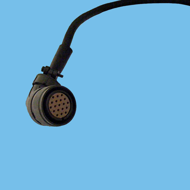 Waterproof IP65 industrial connector for servo motor socket encoder