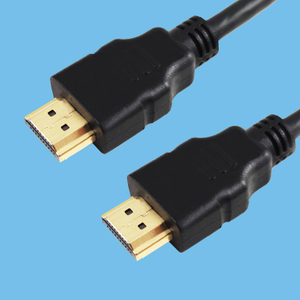 HDMI Male - Male Connector General Gold Plated Shell Size: 0.3 ~ 3.0MT Black
