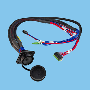35-hole aviation waterproof female connector integrated wiring harness