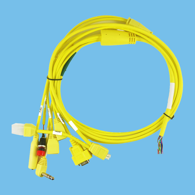 Data integration harness for large entertainment equipment