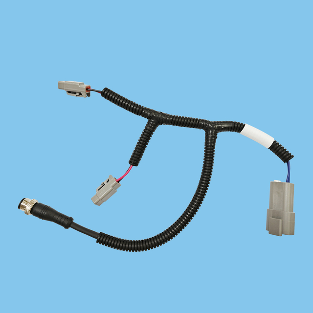 Customized Nylon Bellows - Integrated Automotive Wiring Harness 
