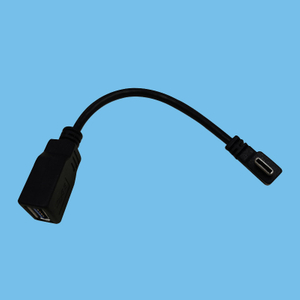 USB-3.0-A-Female ---TYPE-C-Male - 90 degree data cable