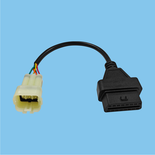 Professional customized automotive and motorcycle OBD testing connection harness