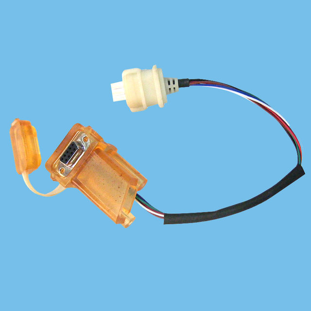 Wire for weeding robotic equipment - PUR moulding