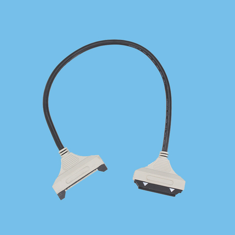 37-pin connector with magnetic connector Male - Female for quick connection of medical devices 
