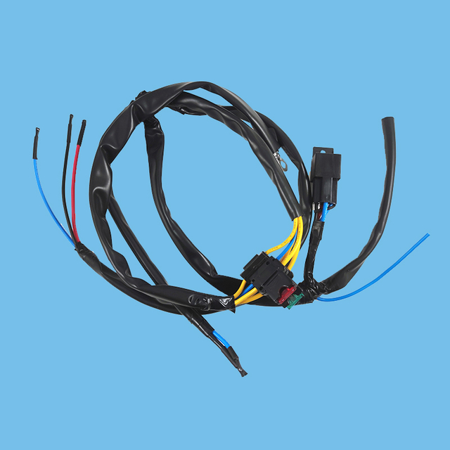 Agricultural vehicle control line