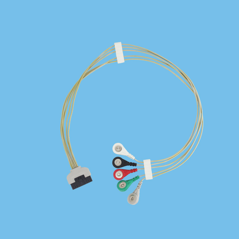 MOLEX Connectors - Electrode Buckle Physical Therapy Cable
