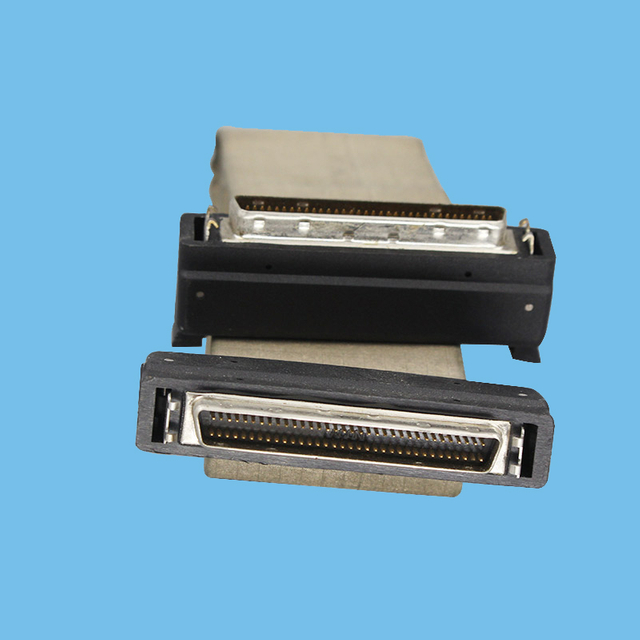 HPDB 68 PIN male - male for GE medical equipment Hitachi UL20848 cable + conductive silver paint + conductive cloth
