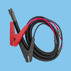 Customized high-current alligator clip power cord