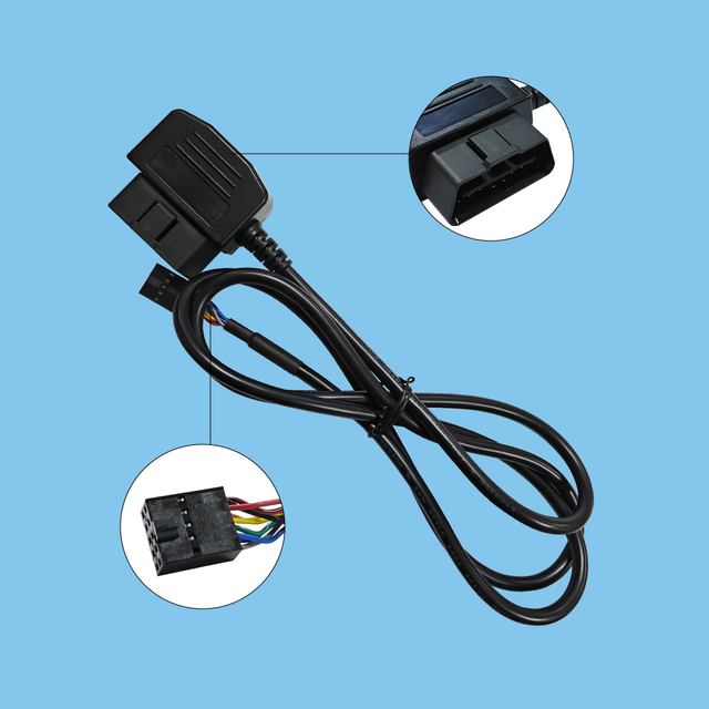 OBD connector automotive diagnostic connection line