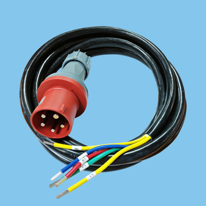 5-core three-phase power cord docking connector