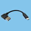 Customized elbow USB to Type-C connection cable