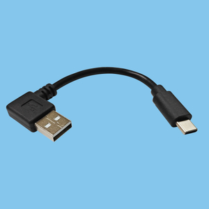 Customized elbow USB to Type-C connection cable