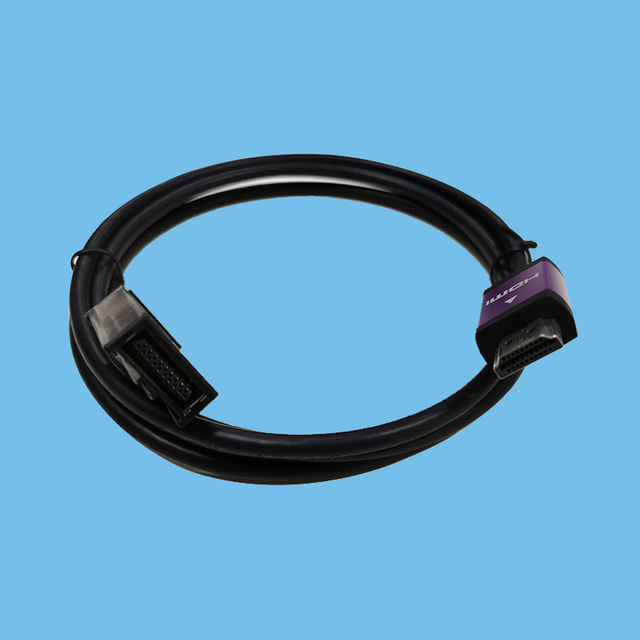 HDMI TYPE E - HDMI Connector Nickel Plated Shell Size 0.3MT ~ 3.0MT Black
