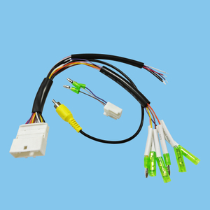 Multifunctional integrated terminal integrated wiring harness connection line
