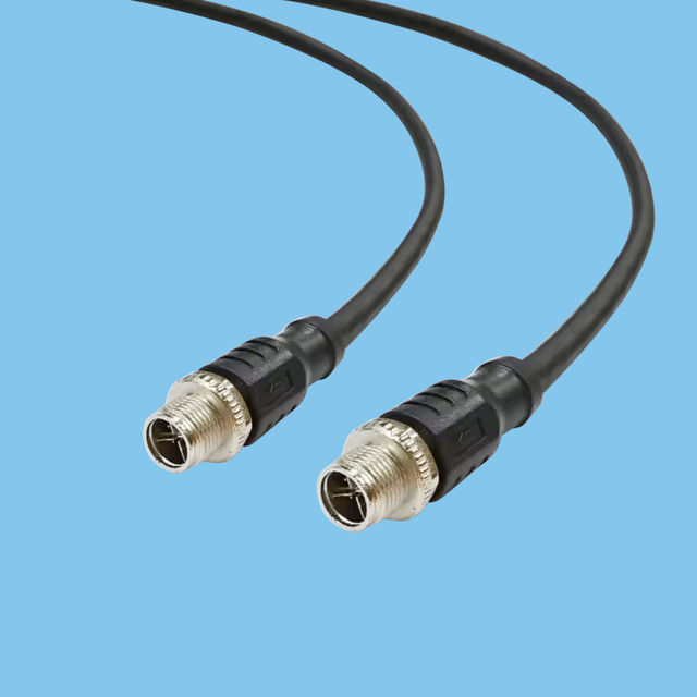 M12-X industrial Ethernet cable extension cable