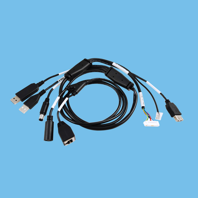 Equipment integrated harnesses