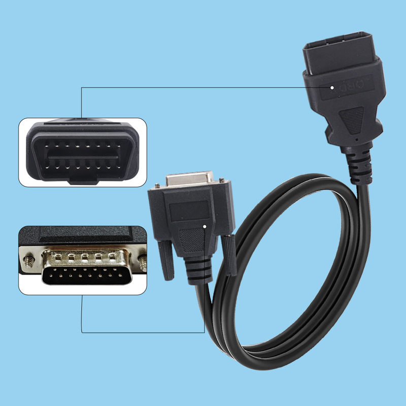 MOBD male to DB15P male adapter extension cable