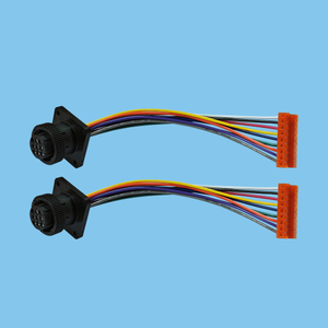 9-core aviation female head to 9-pin plug-in connection cable