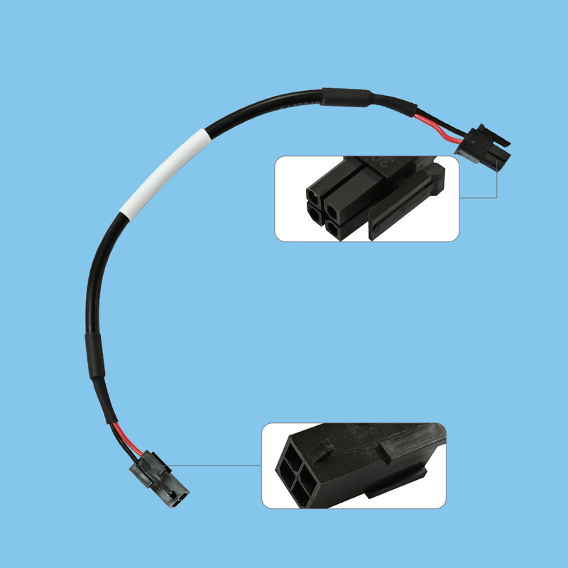 Dual core environmentally friendly plug-in adapter connection cable
