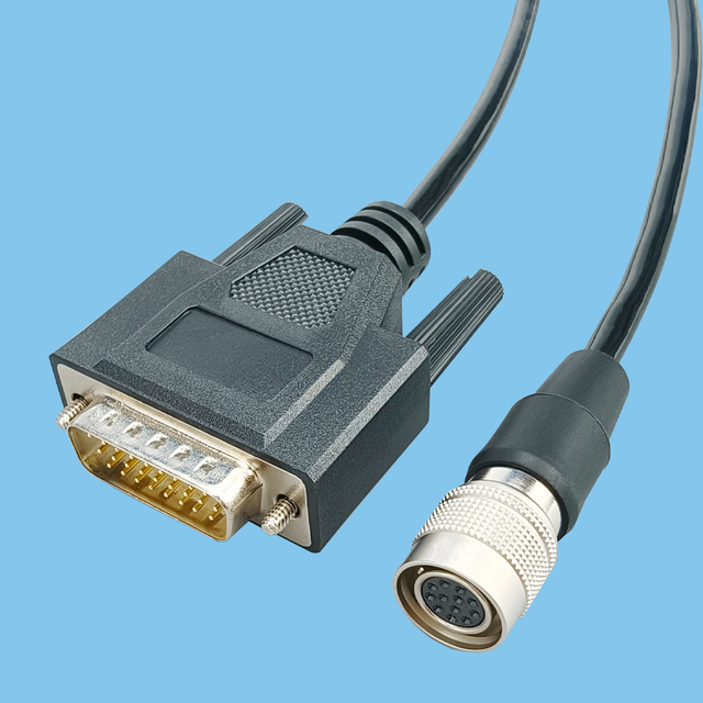 Hirose 12P to D-SUB 26P industrial camera cable
